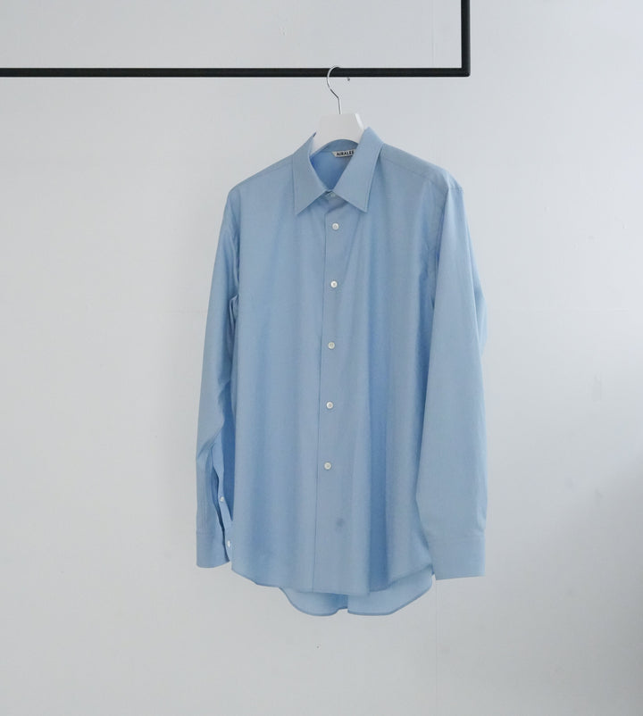 26SS】AURALEE WASHED FINX TWILL SHIRT 
