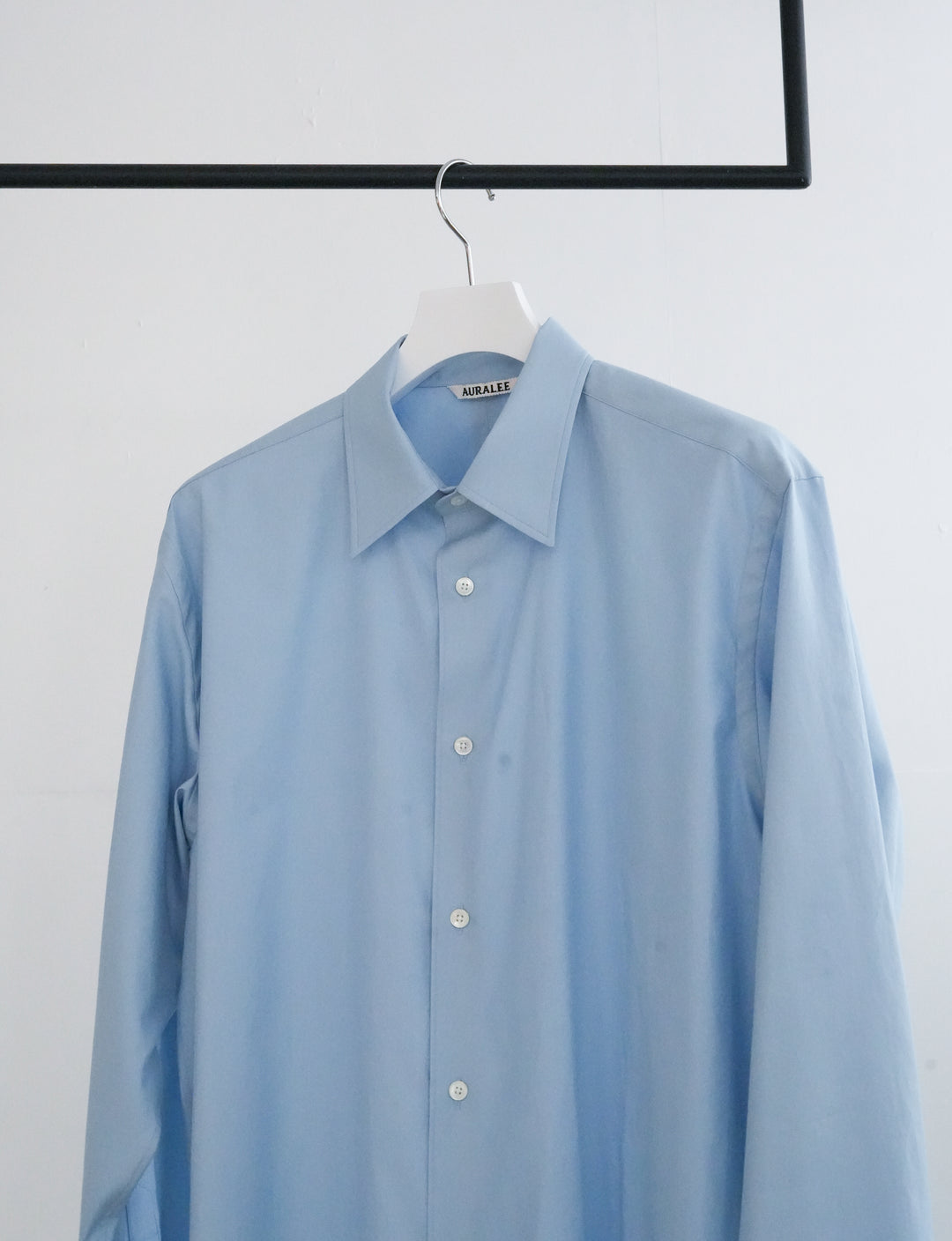26SS】AURALEE WASHED FINX TWILL SHIRT 
