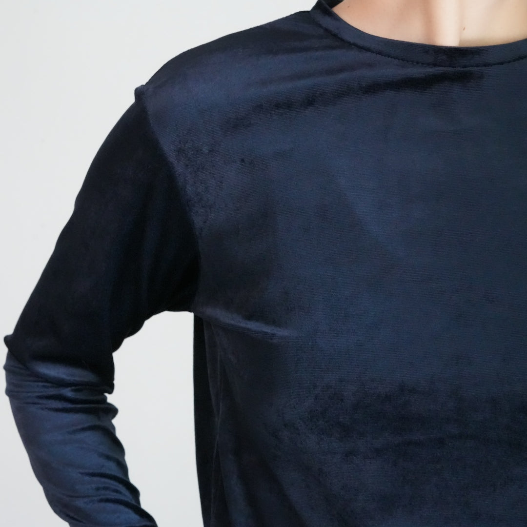25AW】THE SHINZONE VELOUR LONG SLEEVE TEE 