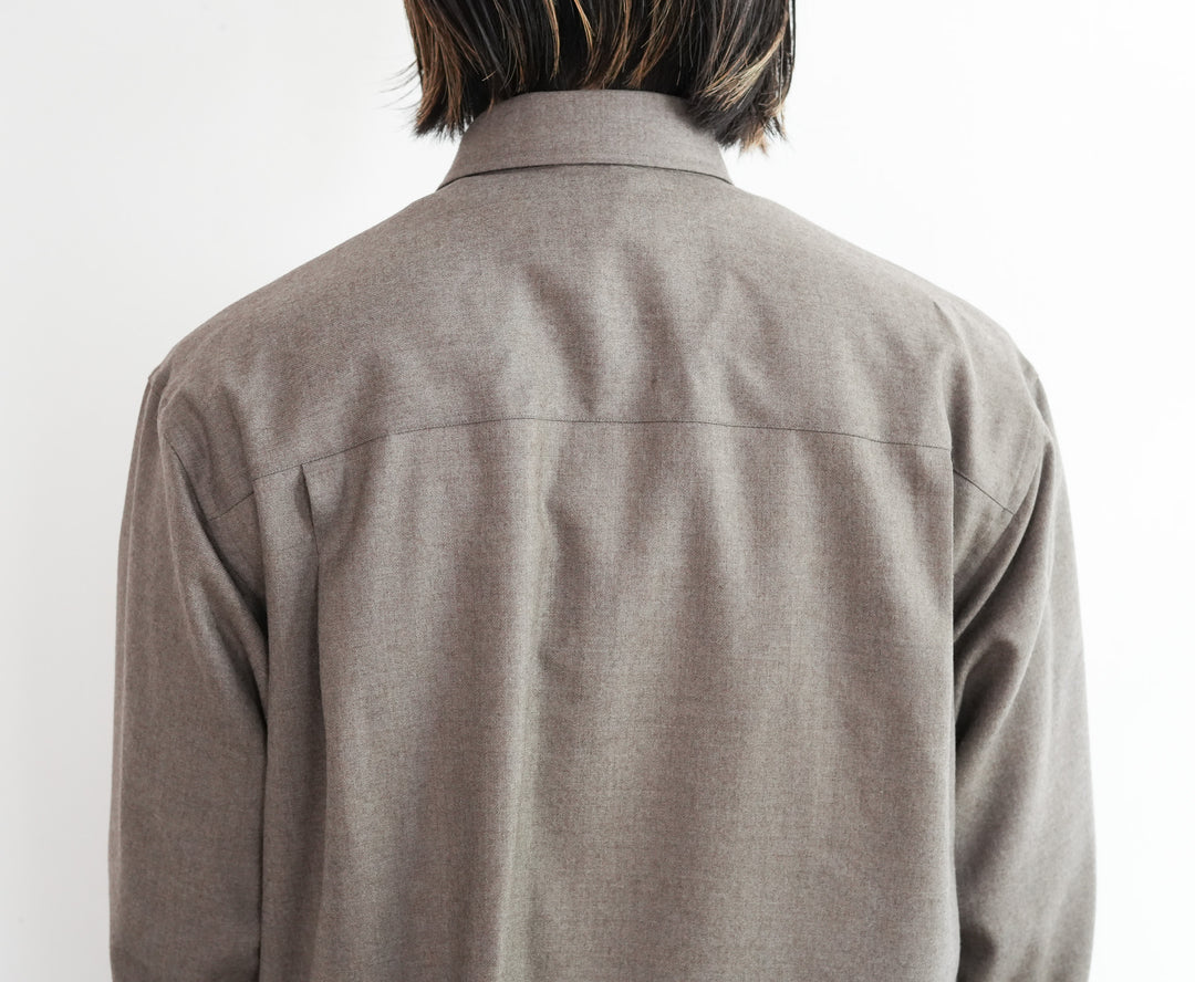 トップス AURALEE 25AW SUPER LIGHT WOOL SHIRT 3 25AW】AURALEE SUPER LIGHT WOOL CHECK SHIRT 