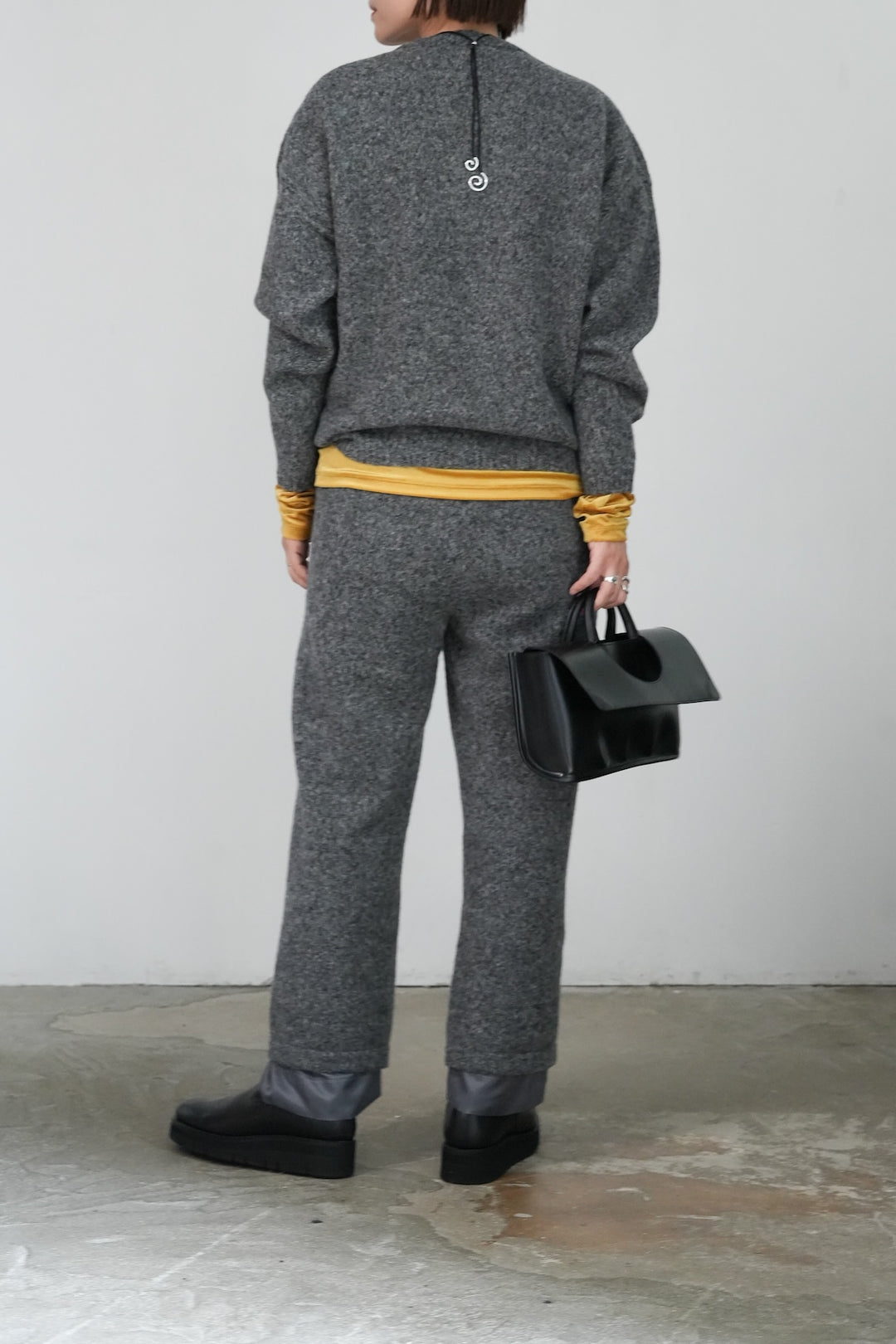 25AW】MEYAME FLUFFY WOOL PULLOVER 