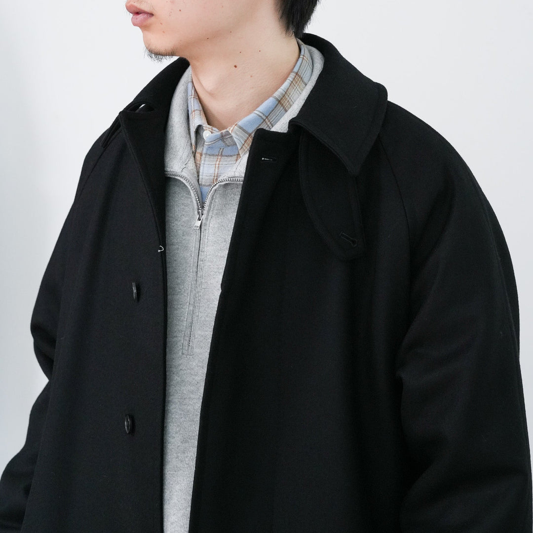 25AW】YLÈVE SUPER100'S WOOL MELTON COAT – Chum!