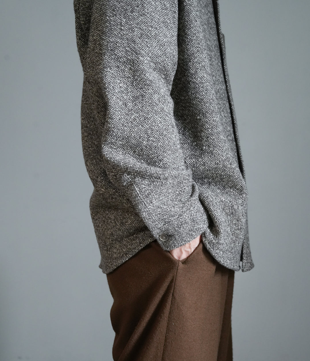 25AW】AURALEE HOMESPUN TWEED SHIRT BLOUSON – Chum!