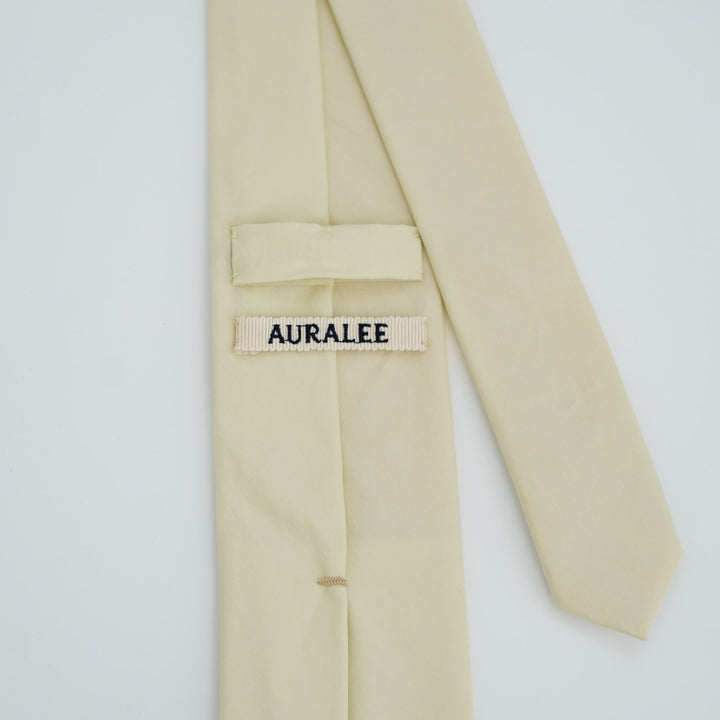 26SS】AURALEE WASHED FINX TWILL TIE – Chum!