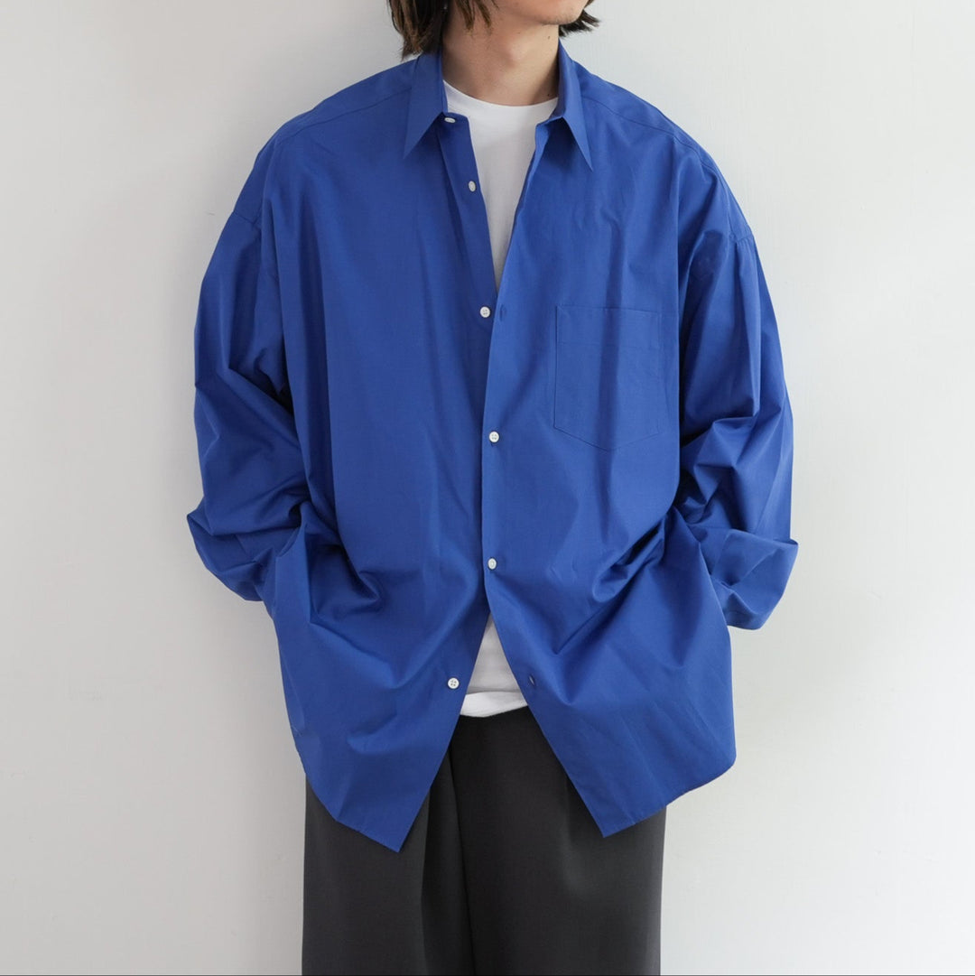 25AW】Graphpaper ALUMO for GP L/S Oversized Regular Collar Shirt