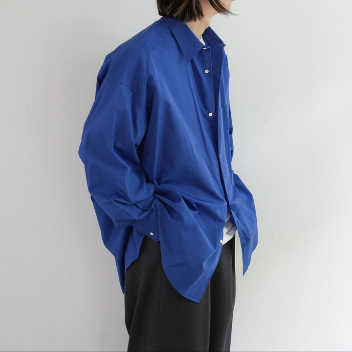 25AW】Graphpaper ALUMO for GP L/S Oversized Regular Collar Shirt
