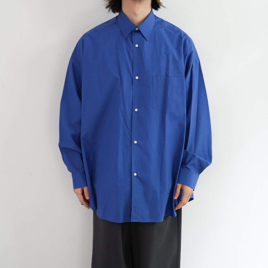 25AW】Graphpaper ALUMO for GP L/S Oversized Regular Collar Shirt