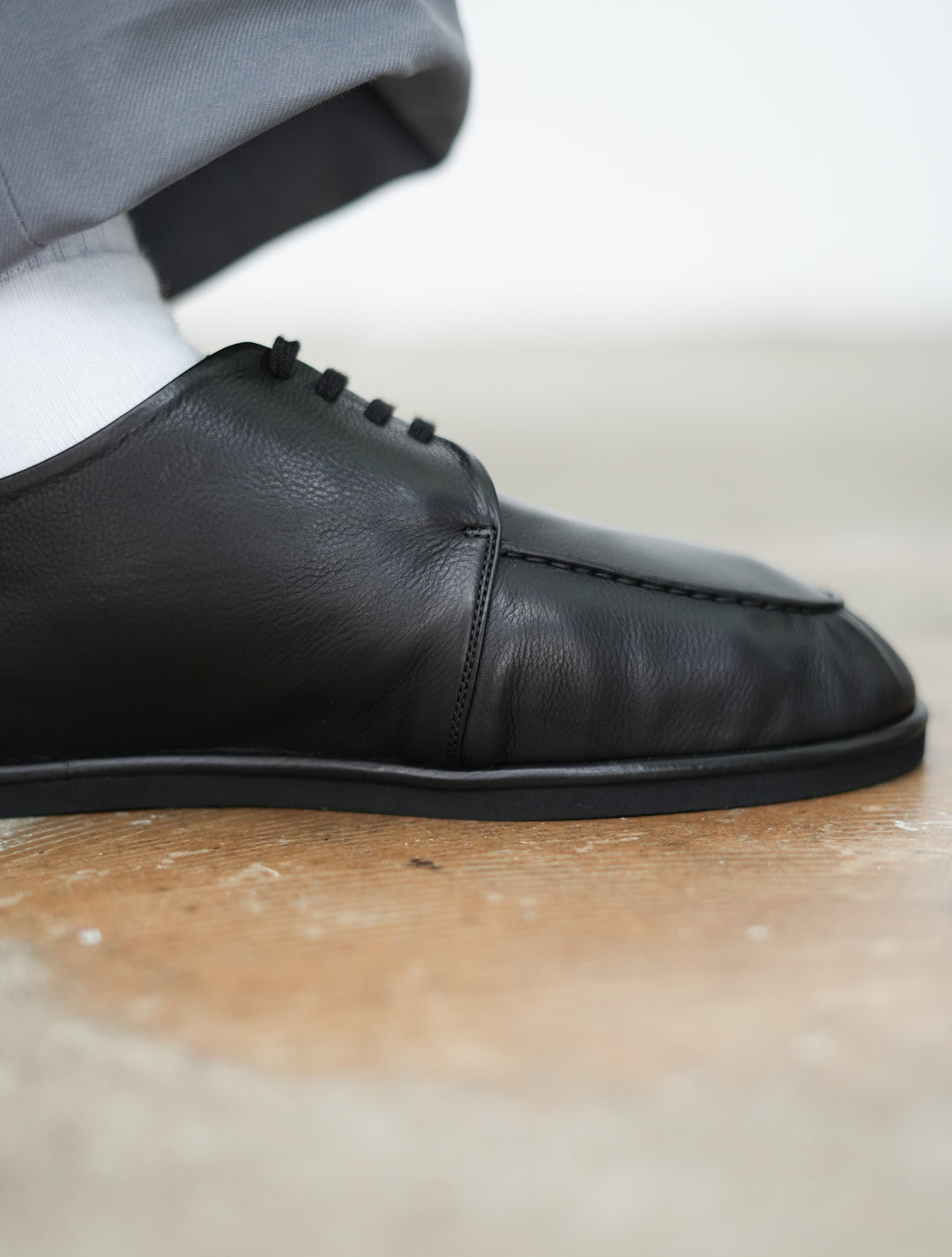 26AW】AURALEE SOFT LEATHER LACE-UP SHOES – Chum!