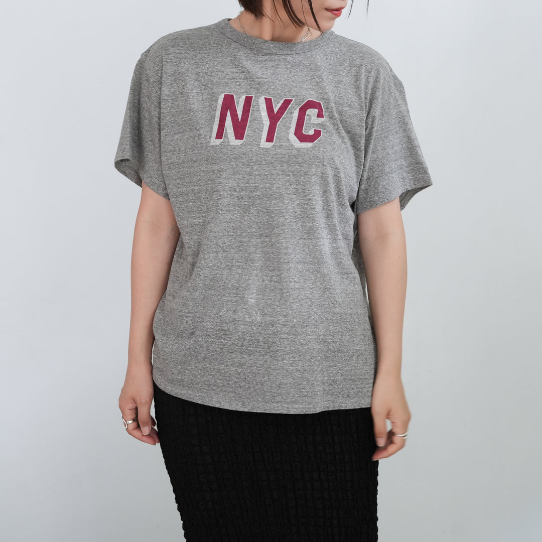 新品未使用！THE SHINZONE 半袖 Tシャツ グレー THE SHINZONE【25周年記念】NYC TEE 