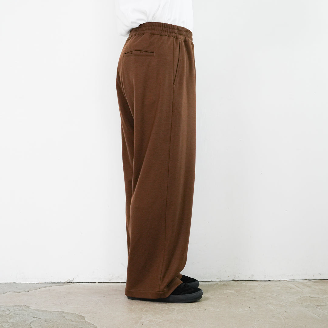 Graphpaper Wool Smooth Flannel Easy Wide Pants 