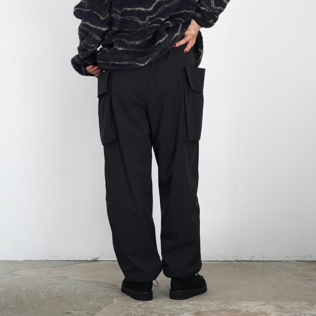 25AW】PHEENY High stretch taffeta gathered pants 