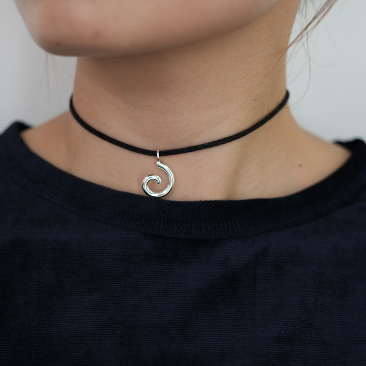s*i様 LE MOON spiral sun necklace (silver LE MOON spiral sun / necklace 