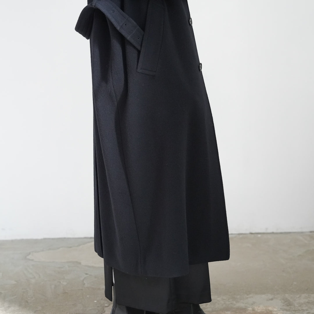 25AW】AURALEE SUPER FINE WOOL MOSSER SOUTIEN COLLAR COAT 