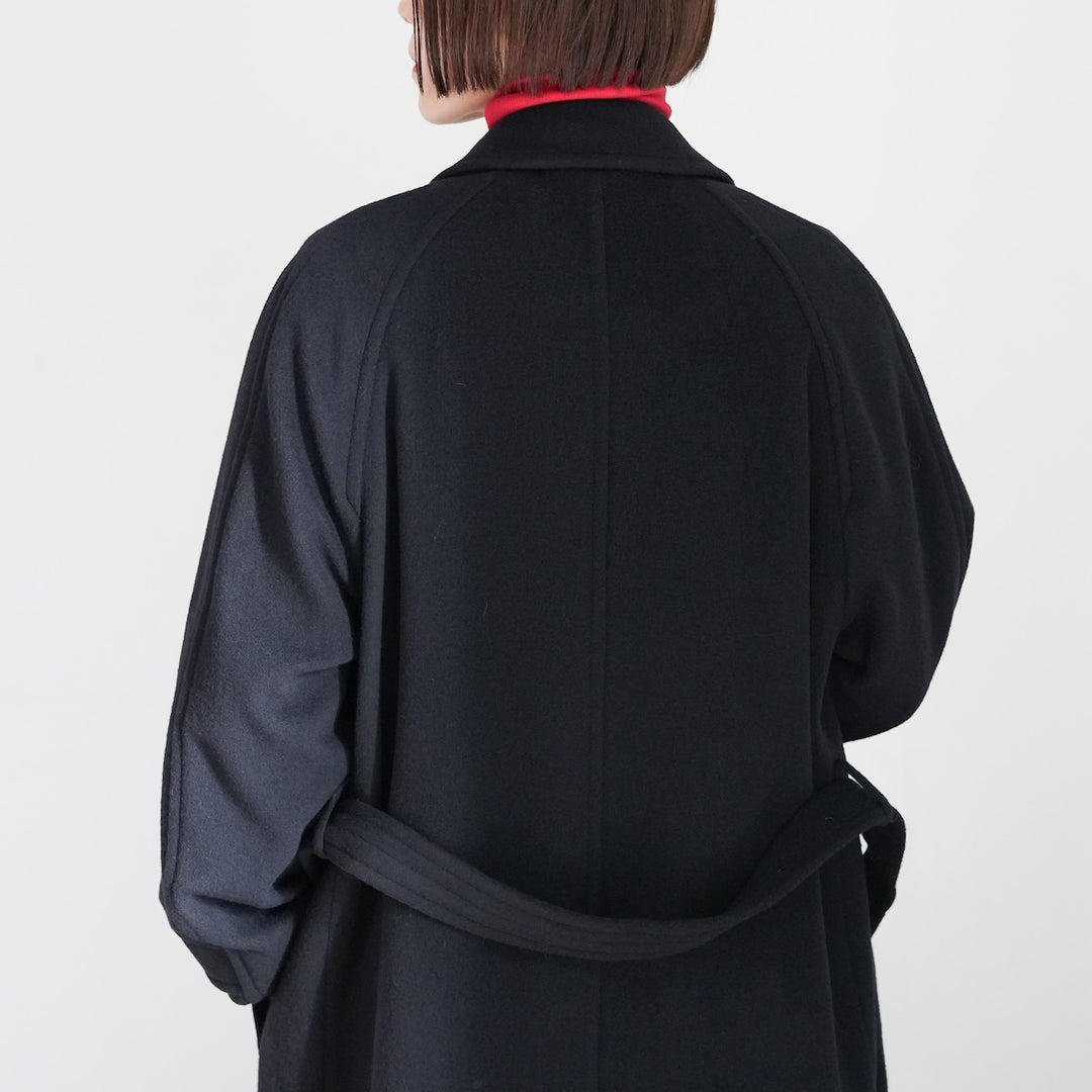 25AW】AURALEE SUPER FINE WOOL MOSSER SOUTIEN COLLAR COAT 