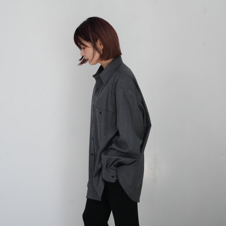 25AW】THE SHINZONE WOOL DADDY SHIRT 
