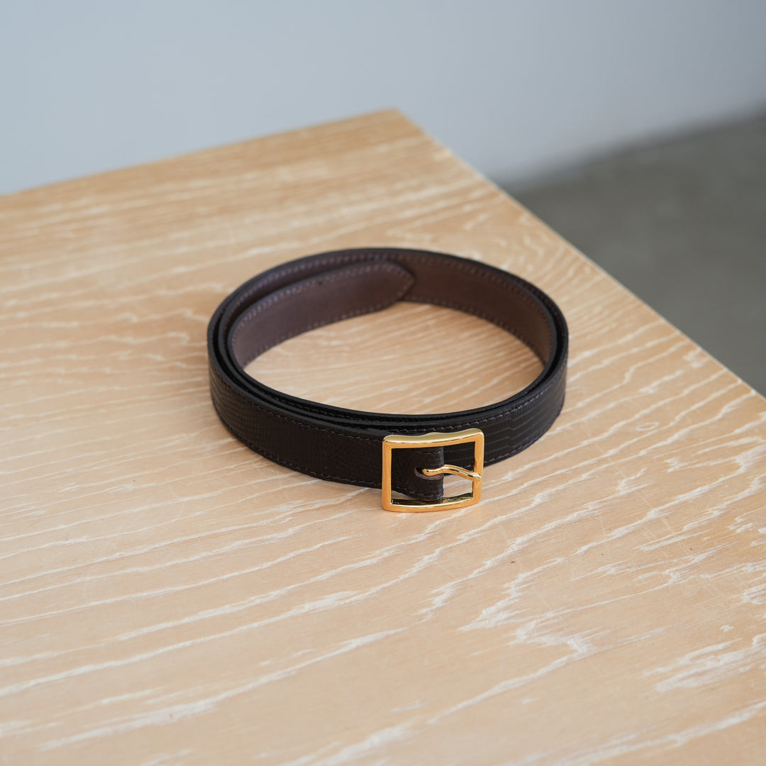 26SW】BISOWN LIZARD CLASSIC SQUARE BELT – Chum!