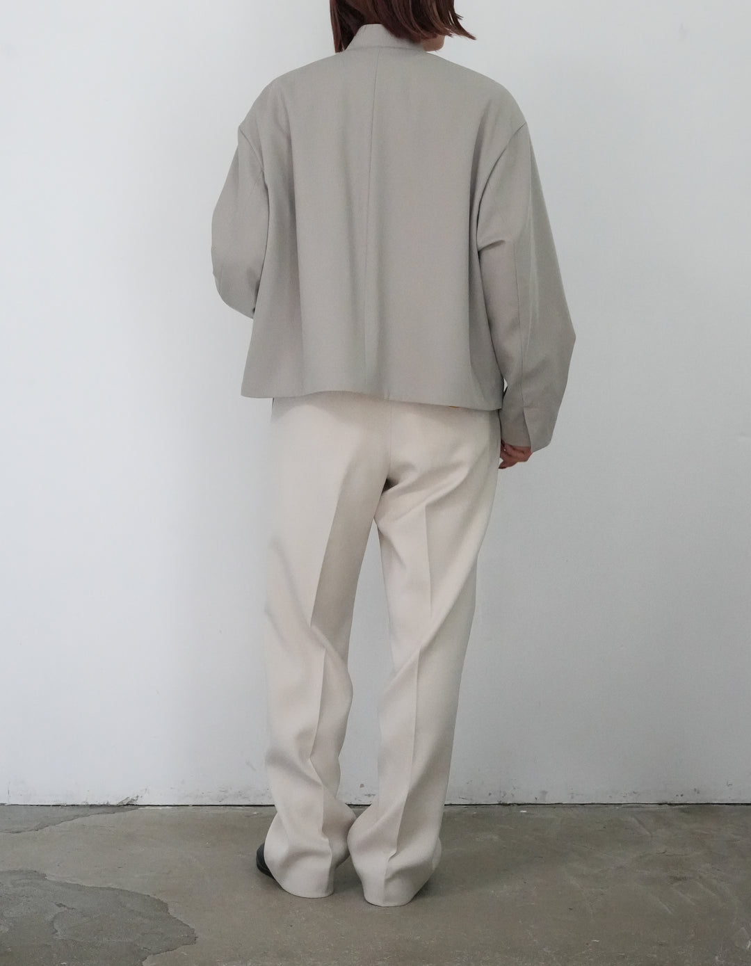 25AW】Graphpaper Techno Wool Nylon Stand Collar Short Jacket