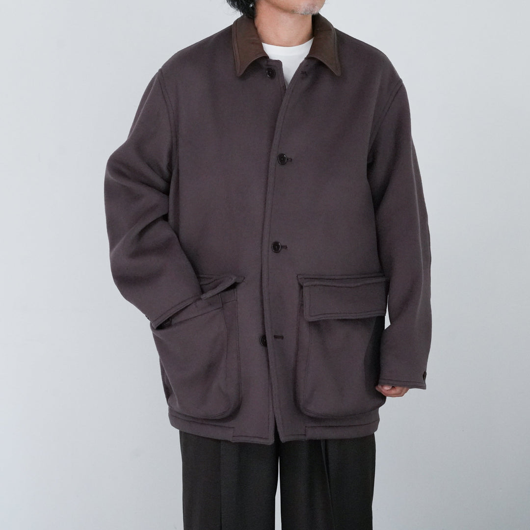 BISOWN (ビソウン) LAMBSWOOL HUNTING COAT 25AW】BISOWN LAMBSWOOL HUNTING COAT 