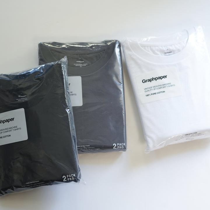 Graphpaper 2-PACK Crew Neck Tee 