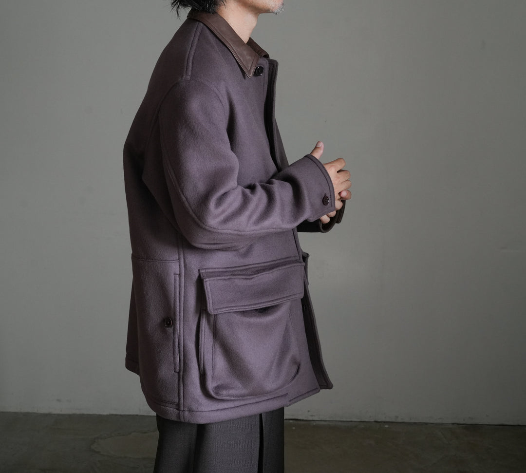 25AW】BISOWN LAMBSWOOL HUNTING COAT 