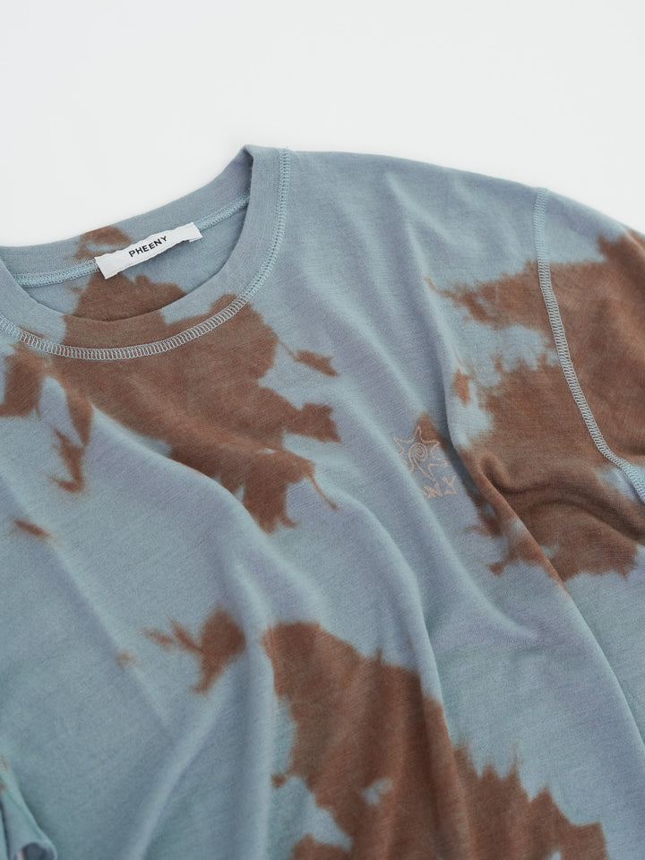26AW】PHEENY Merino Wool Dyed S/S Tee