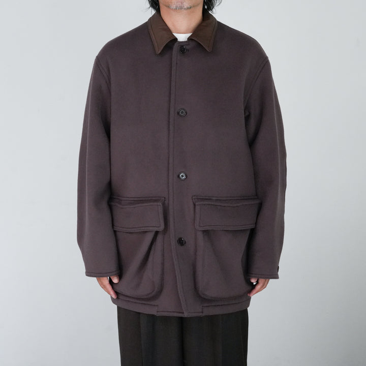 25AW】BISOWN LAMBSWOOL HUNTING COAT 
