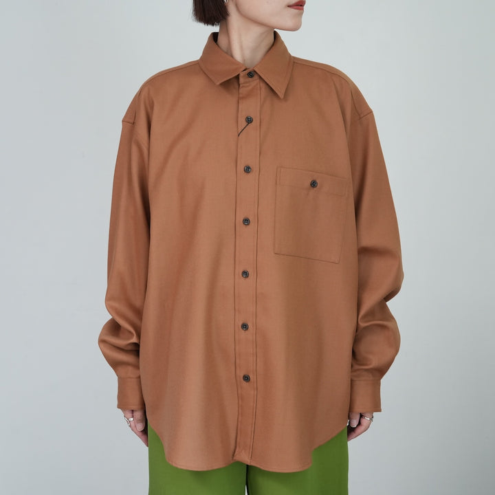 25AW】THE SHINZONE WOOL DADDY SHIRT 