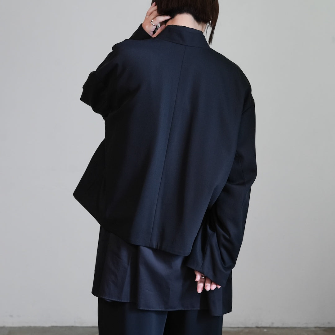 25AW】Graphpaper Techno Wool Nylon Stand Collar Short Jacket