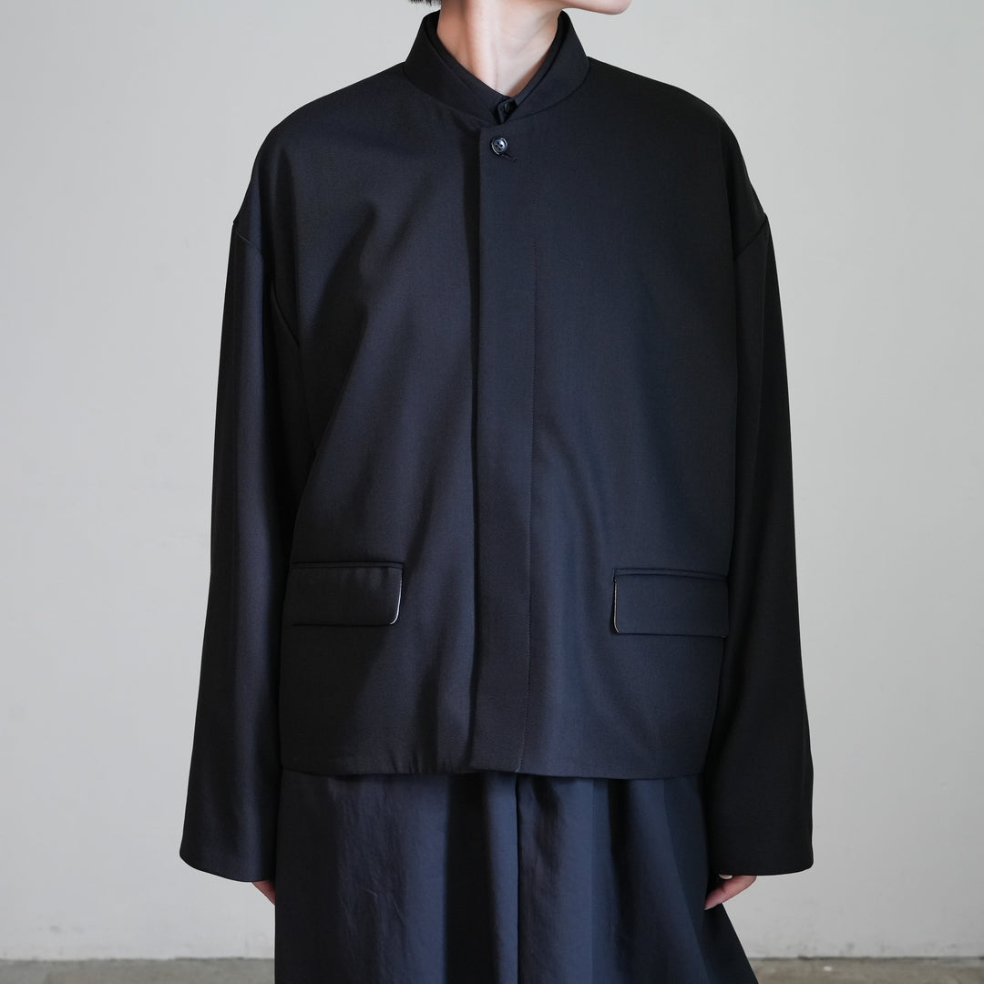 Graphpaper Techno Wool Nylon Stand Collar Short Jacket 