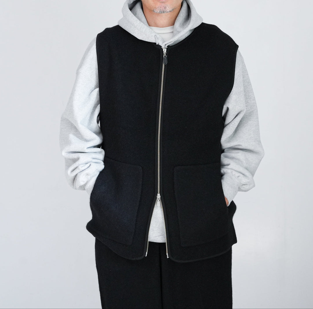 トップス Walenode 24AW Innocent Yak Zip Up Vest WALENODE Innocent YAK Zip-up vest 