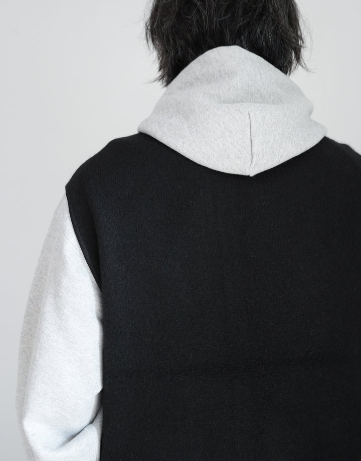 WALENODE Innocent YAK Zip-up vest 