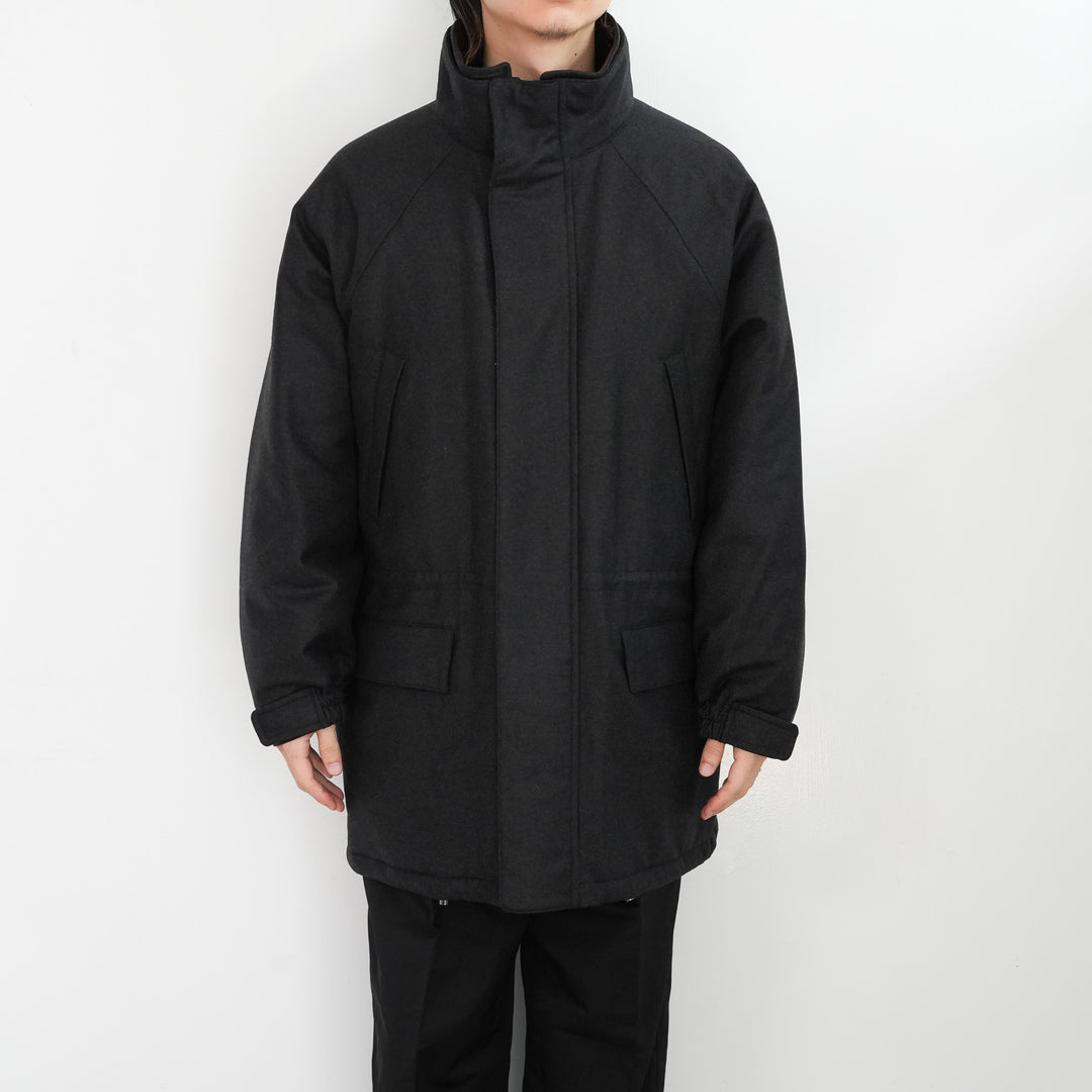 25AW】AURALEE WOOL FULLING FLANNEL PADDED OVER BLOUSON 