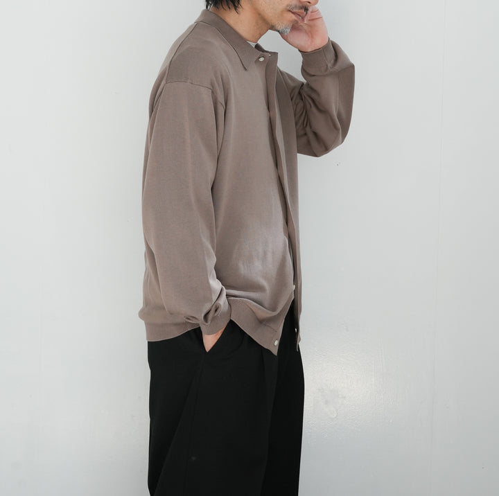 トップス graphpaper suvin Graphpaper Suvin High Gauge Knit Oversized L/S Shirts 