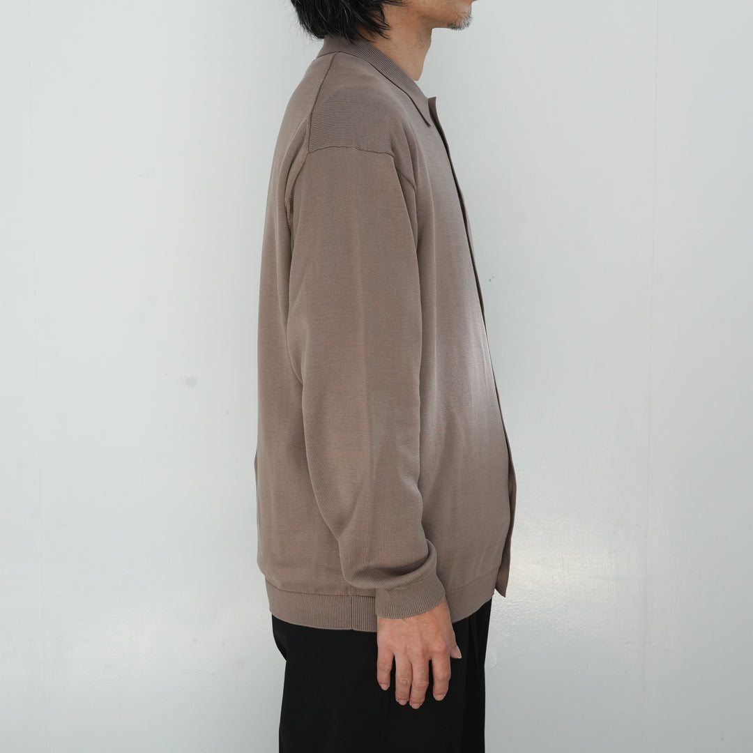 Graphpaper Suvin High Gauge Knit Oversized L/S Shirts 