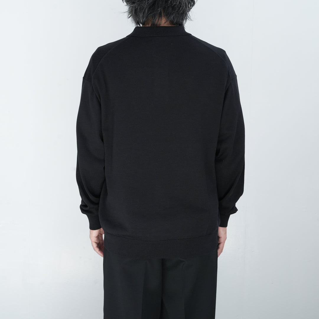 Graphpaper Suvin High Gauge Knit Oversized L/S Polo