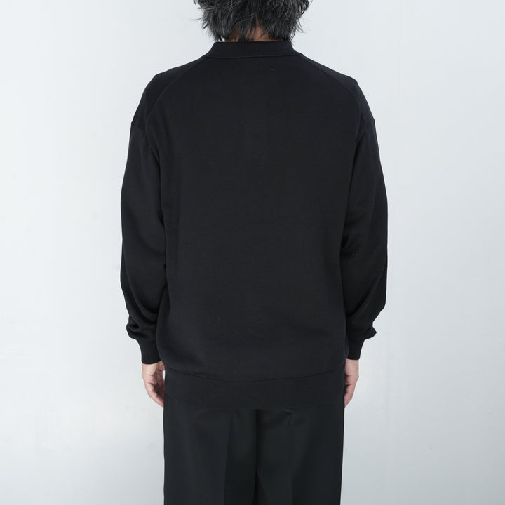 Graphpaper Suvin High Gauge Knit Oversized L/S Polo