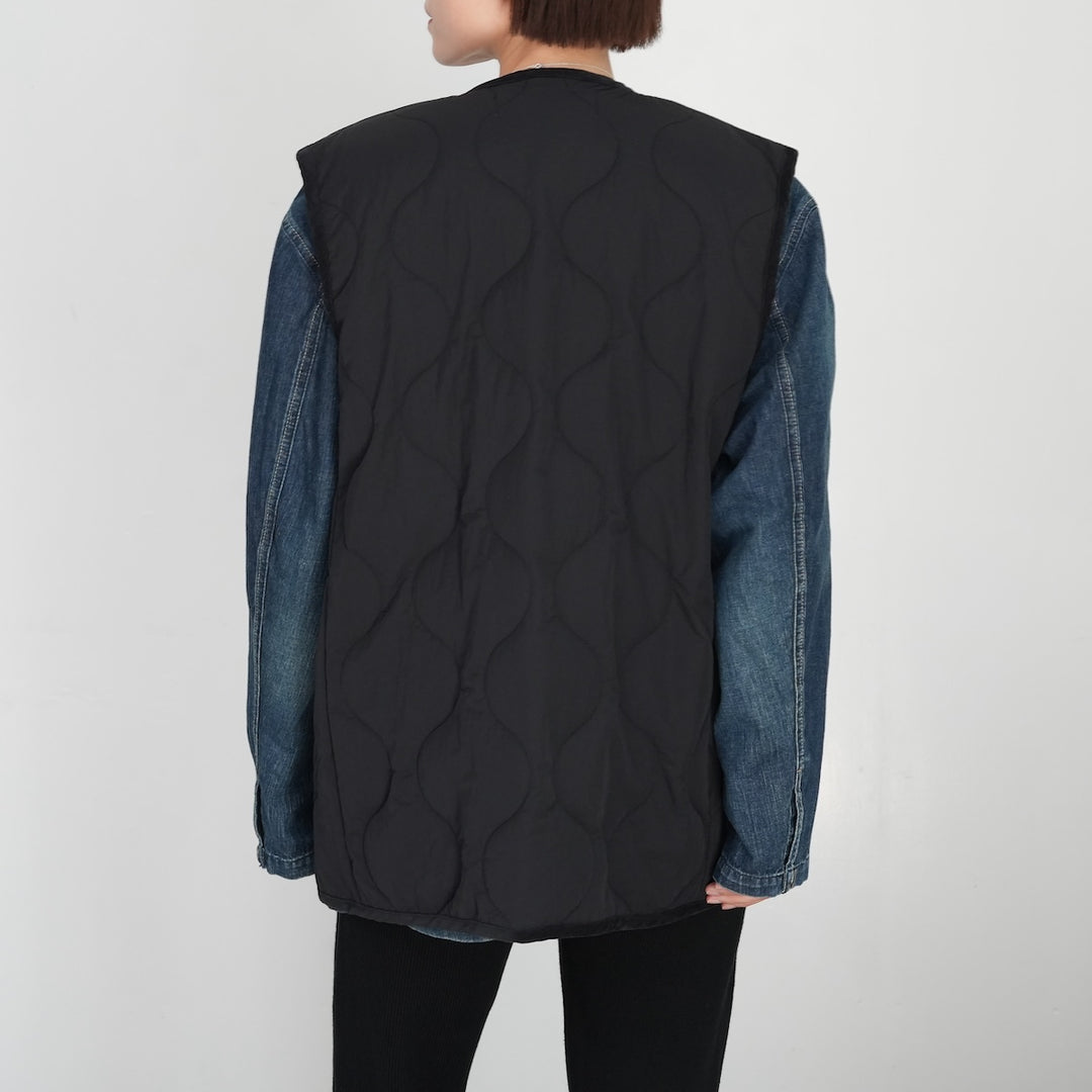25AW】THE SHINZONE CHINA BUTTON QUILTED VEST 