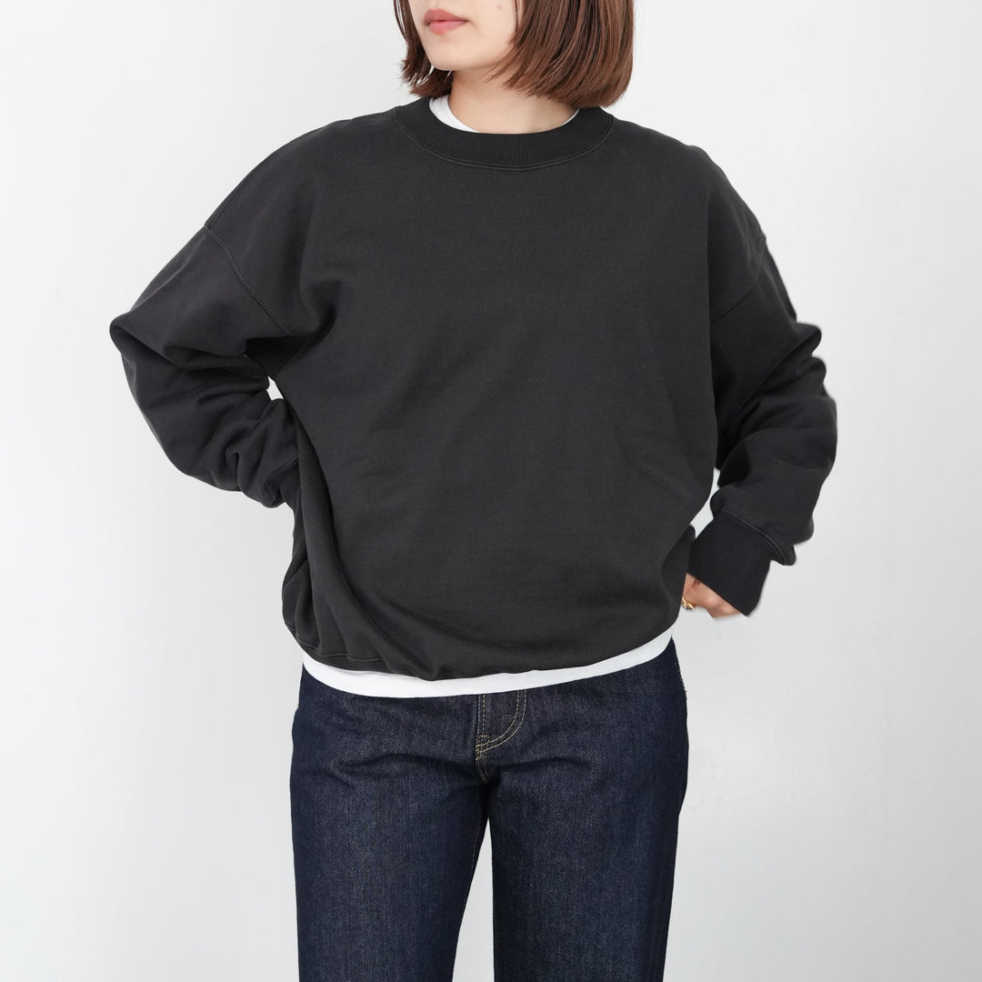 awasa Supima Aging Cotton Crew Neck Sweat 