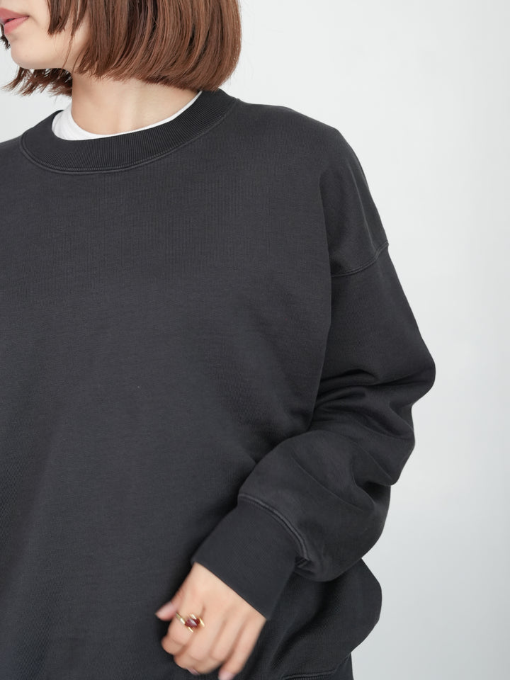 awasa Supima Aging Cotton Crew Neck Sweat 