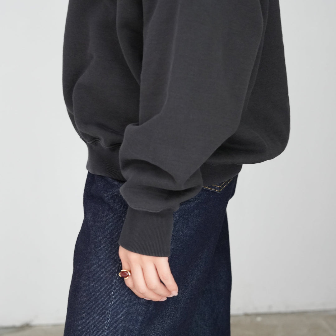 awasa Supima Aging Cotton Crew Neck Sweat 