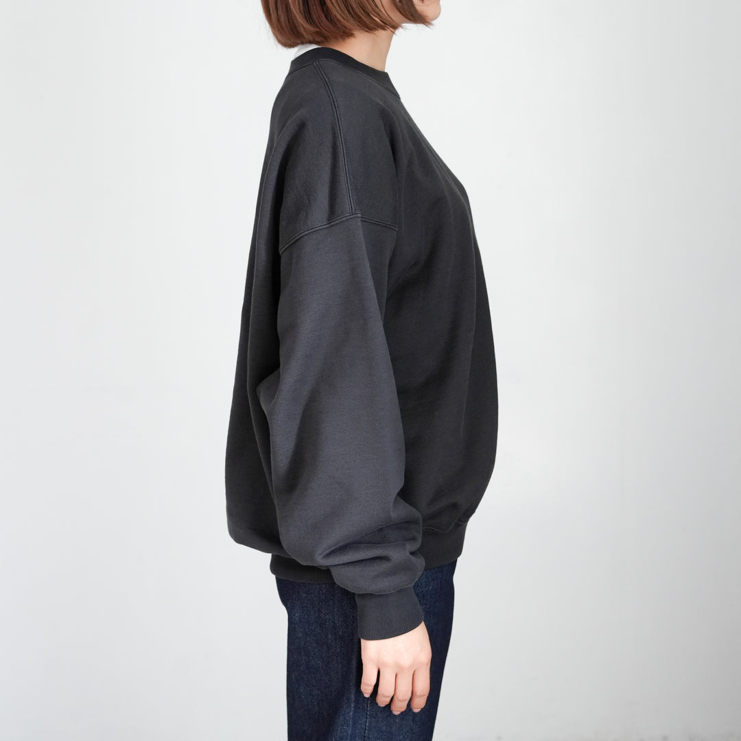 awasa Supima Aging Cotton Crew Neck Sweat 