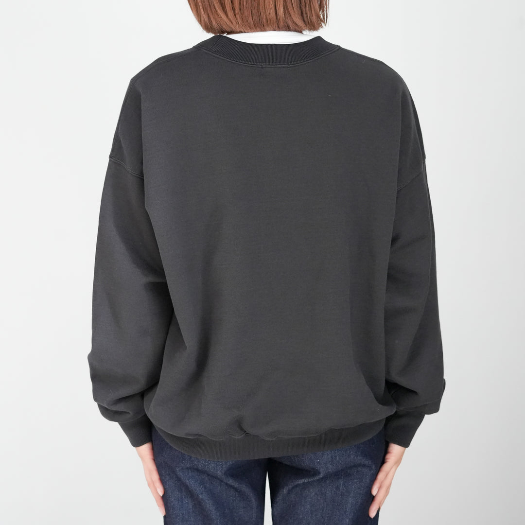 awasa Supima Aging Cotton Crew Neck Sweat 