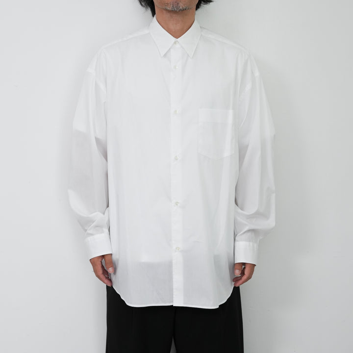 25AW】Graphpaper Broad L/S Oversized Regular Collar Shirt