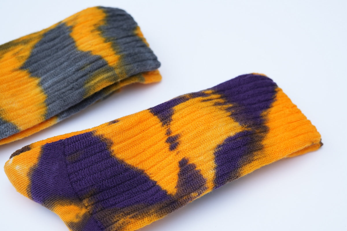 25AW】PHEENY Wool tie dye socks -mens- – Chum! 25AW】PHEENY Wool tie dye socks -mens- – Chum!
