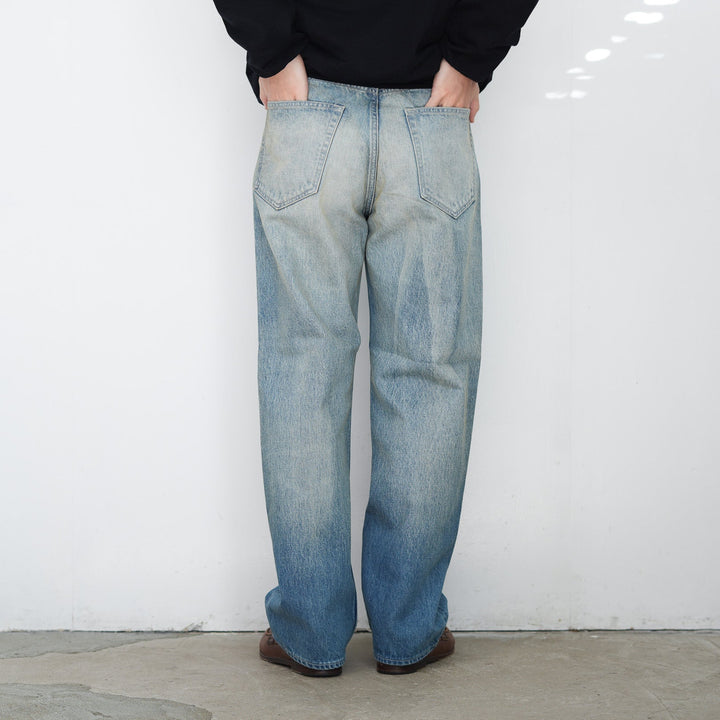 25AW】AURALEE SELVEDGE FADED HEAVY DENIM WIDE PANTS – Chum!