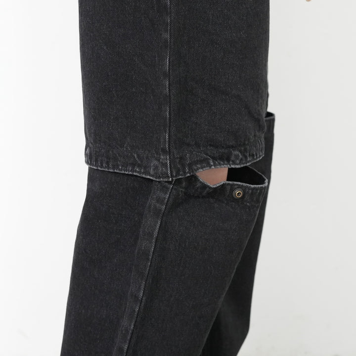 25AW】PHEENY Denim convertible pants 