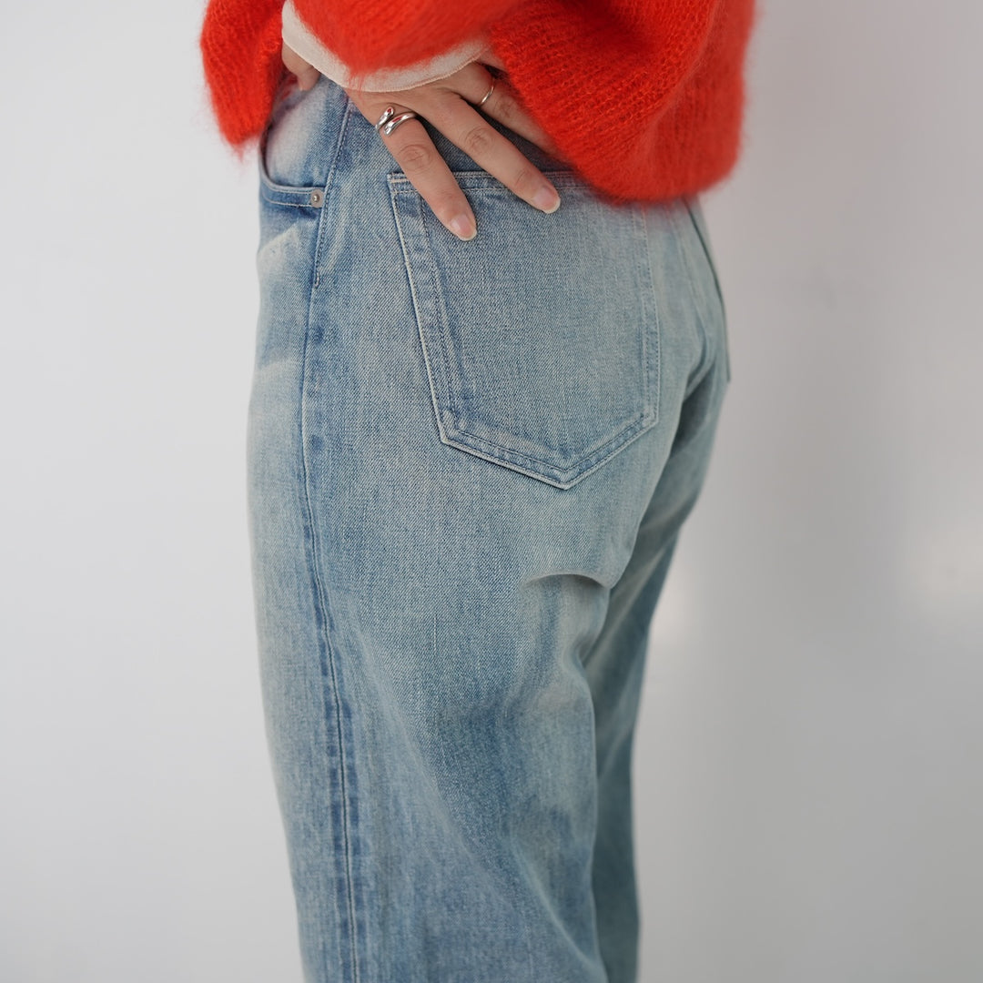 25AW】AURALEE SELVEDGE FADED HEAVY DENIM WIDE PANTS – Chum!
