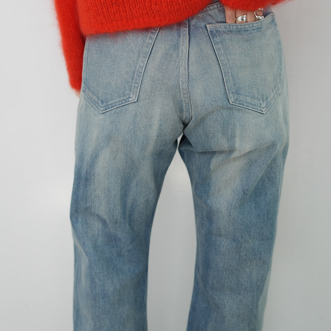 25AW】AURALEE SELVEDGE FADED HEAVY DENIM WIDE PANTS – Chum!
