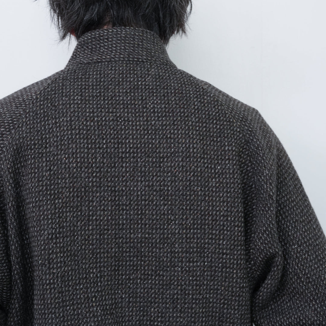 25AW】AURALEE ALPACA WOOL SILK TWEED ZIP BLOUSON – Chum!