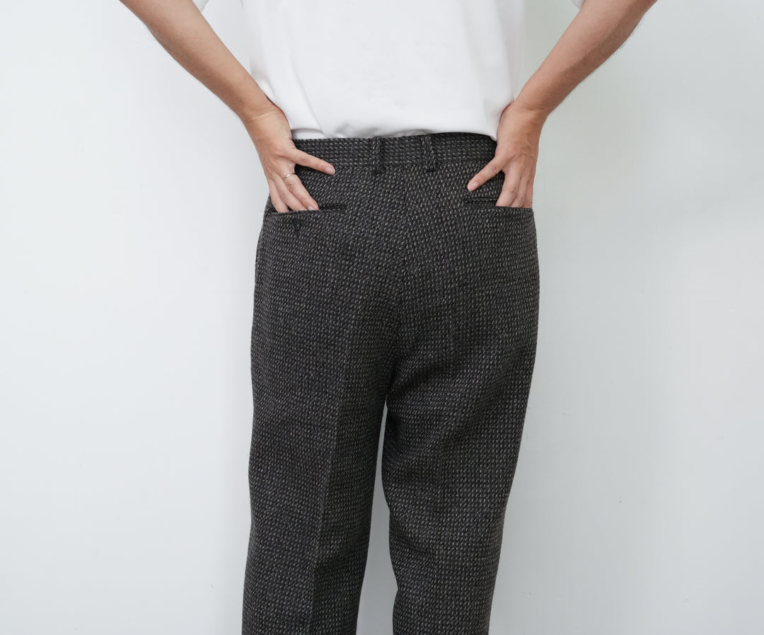 25AW】AURALEE ALPACA WOOL SILK TWEED SLACKS – Chum!